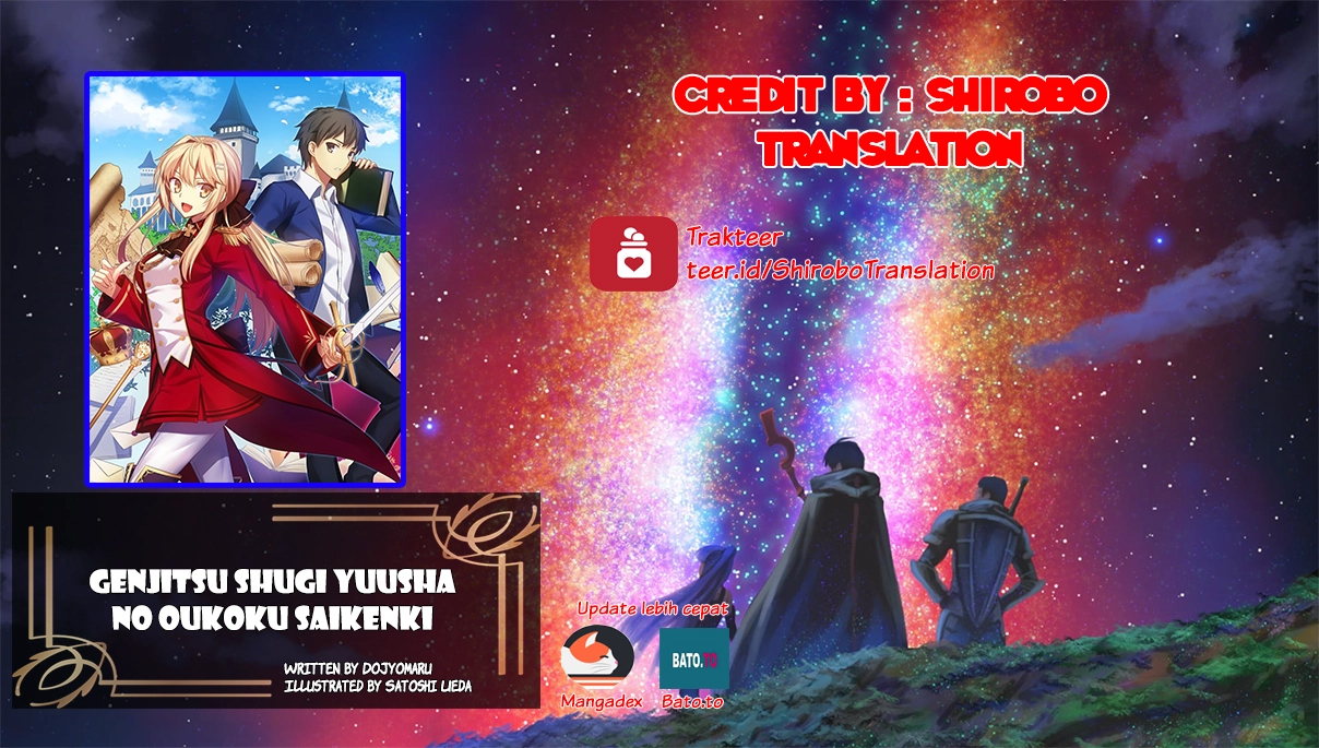 Genjitsu Shugi Yuusha no Oukoku Saikenki Chapter 62.2 Bahasa Indonesia