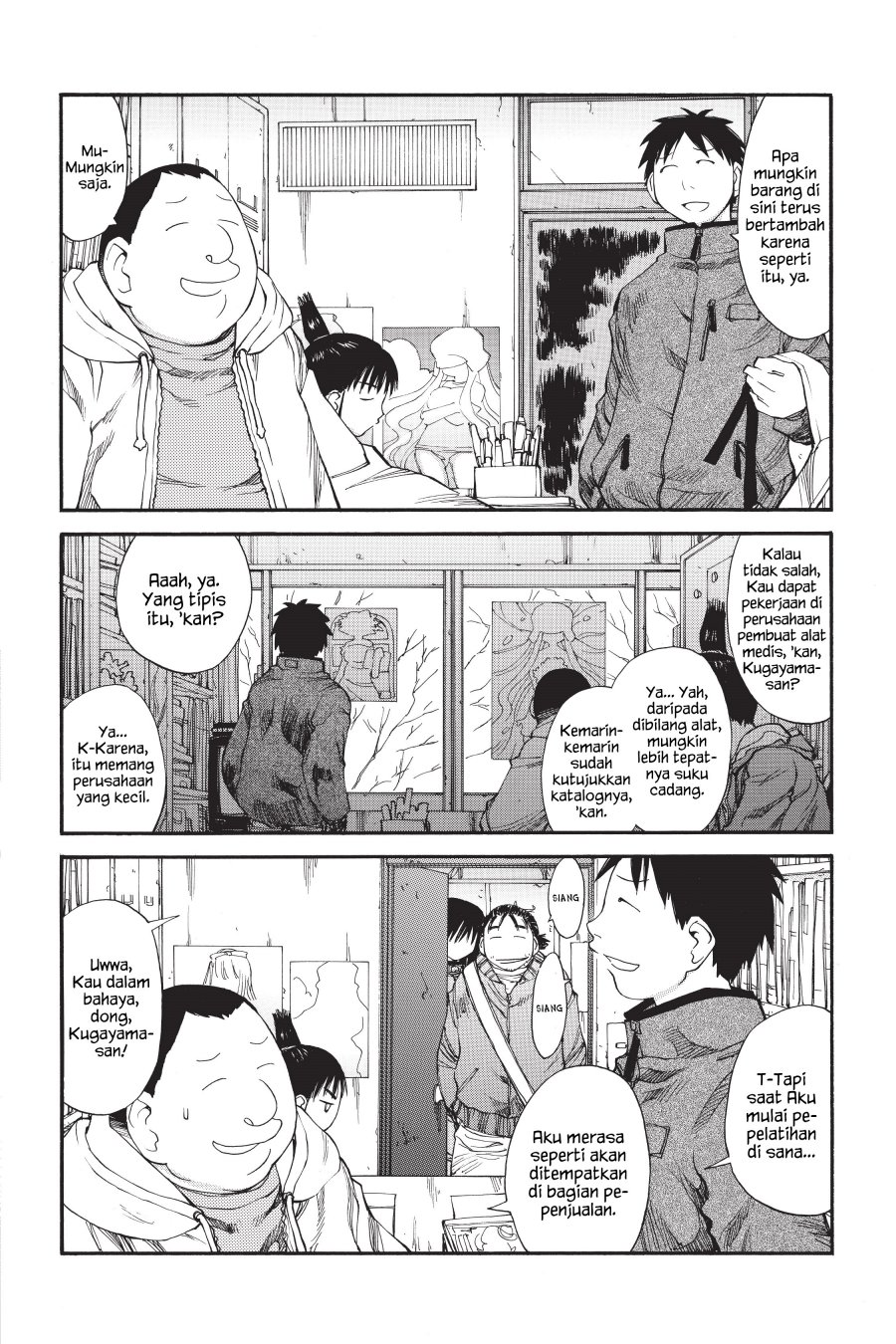 Genshiken – The Society for the Study of Modern Visual Culture Chapter 36 Bahasa Indonesia