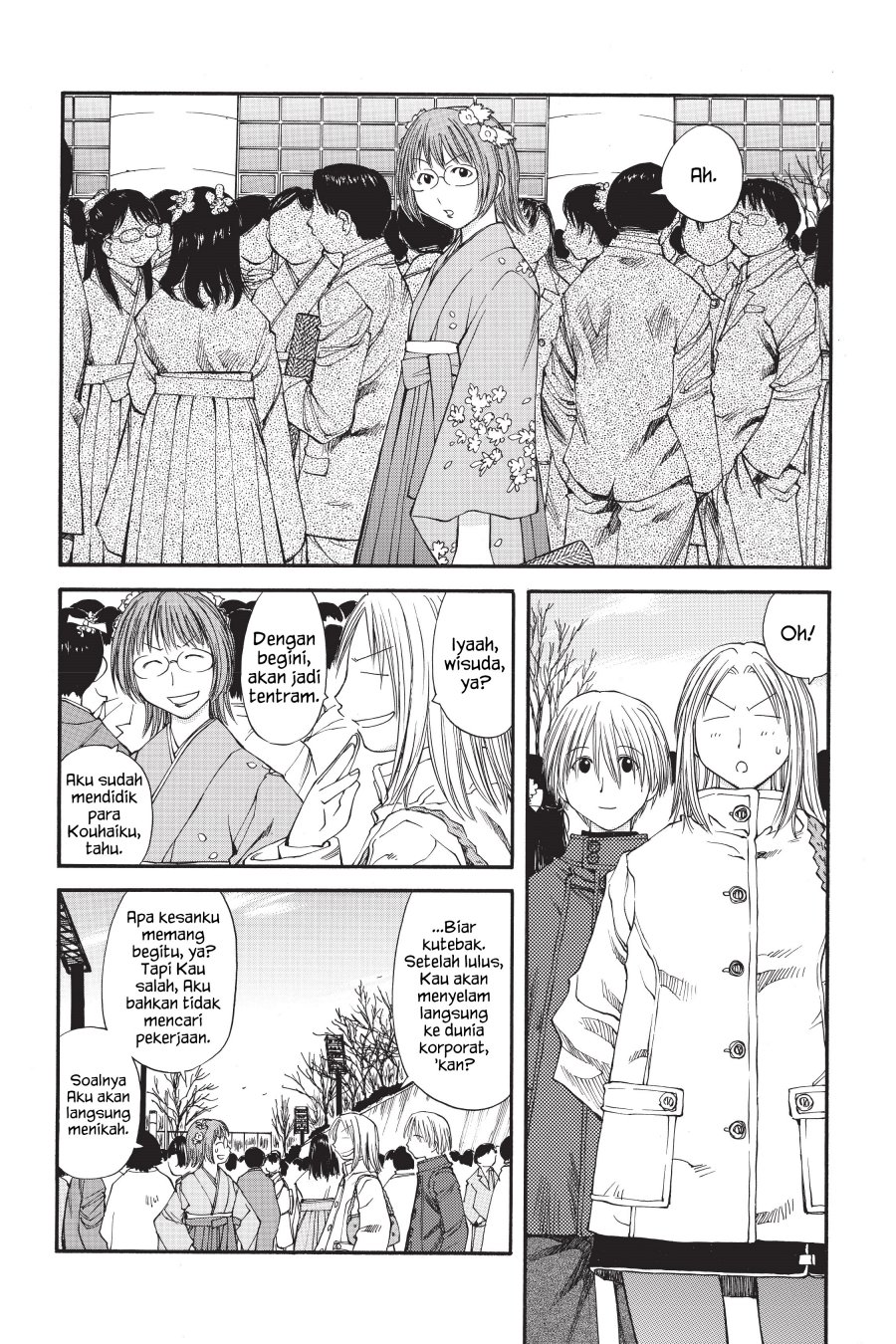 Genshiken – The Society for the Study of Modern Visual Culture Chapter 36 Bahasa Indonesia
