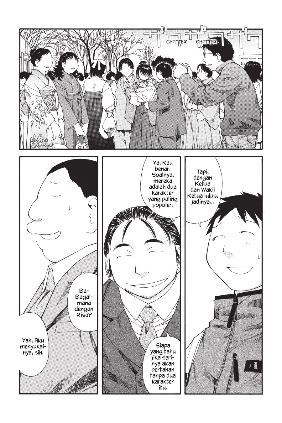 Genshiken – The Society for the Study of Modern Visual Culture Chapter 36 Bahasa Indonesia
