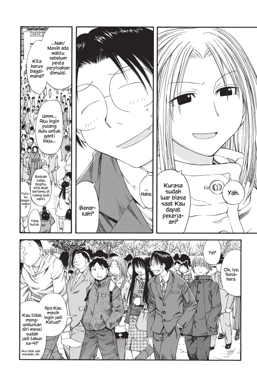 Genshiken – The Society for the Study of Modern Visual Culture Chapter 36 Bahasa Indonesia