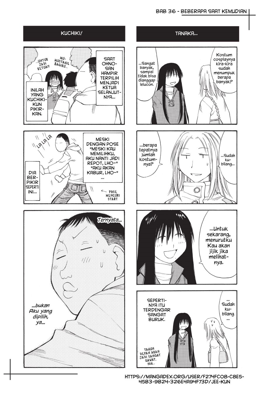 Genshiken – The Society for the Study of Modern Visual Culture Chapter 36 Bahasa Indonesia