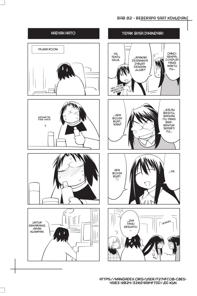 Genshiken – The Society for the Study of Modern Visual Culture Chapter 82 Bahasa Indonesia