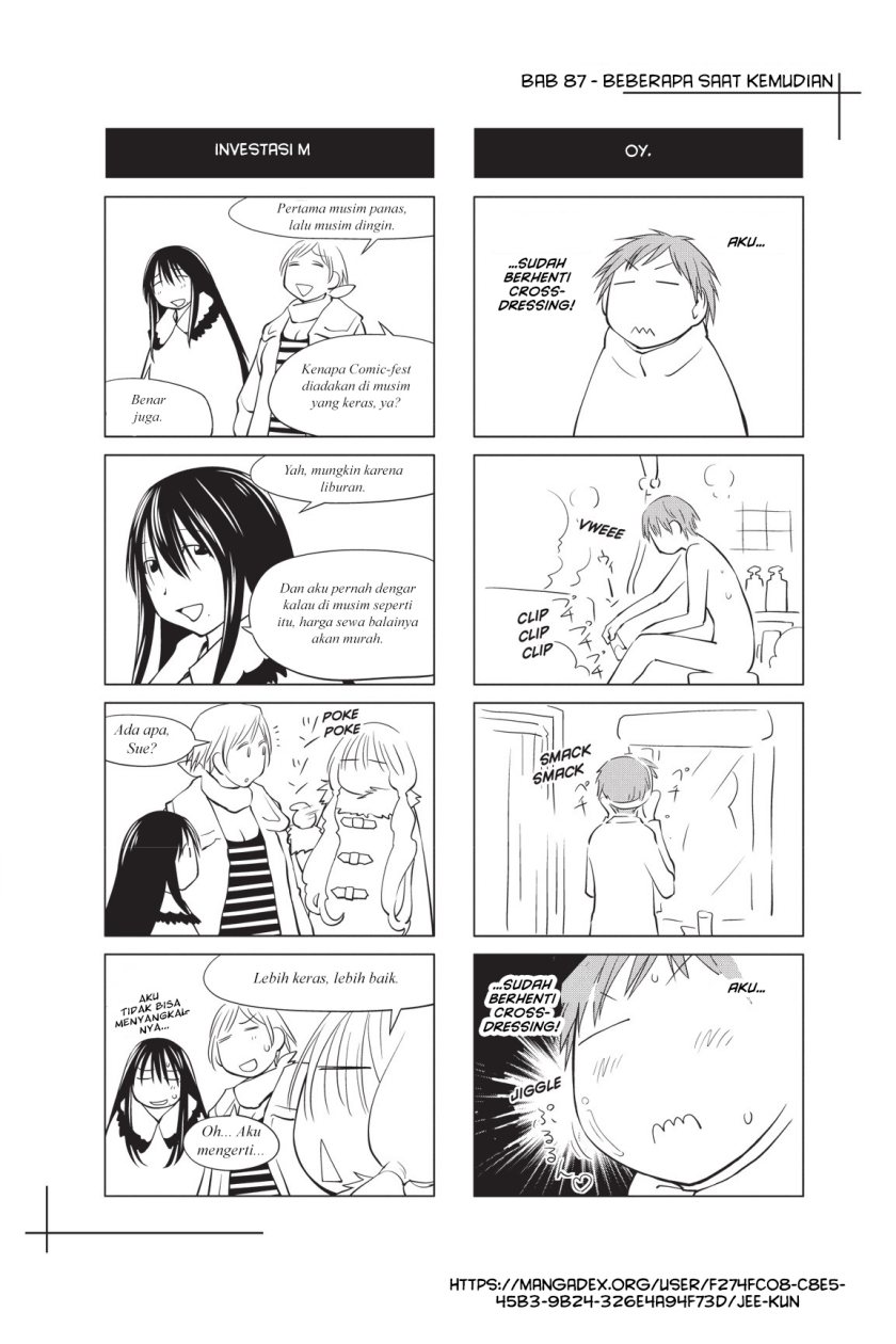 Genshiken – The Society for the Study of Modern Visual Culture Chapter 87 Bahasa Indonesia