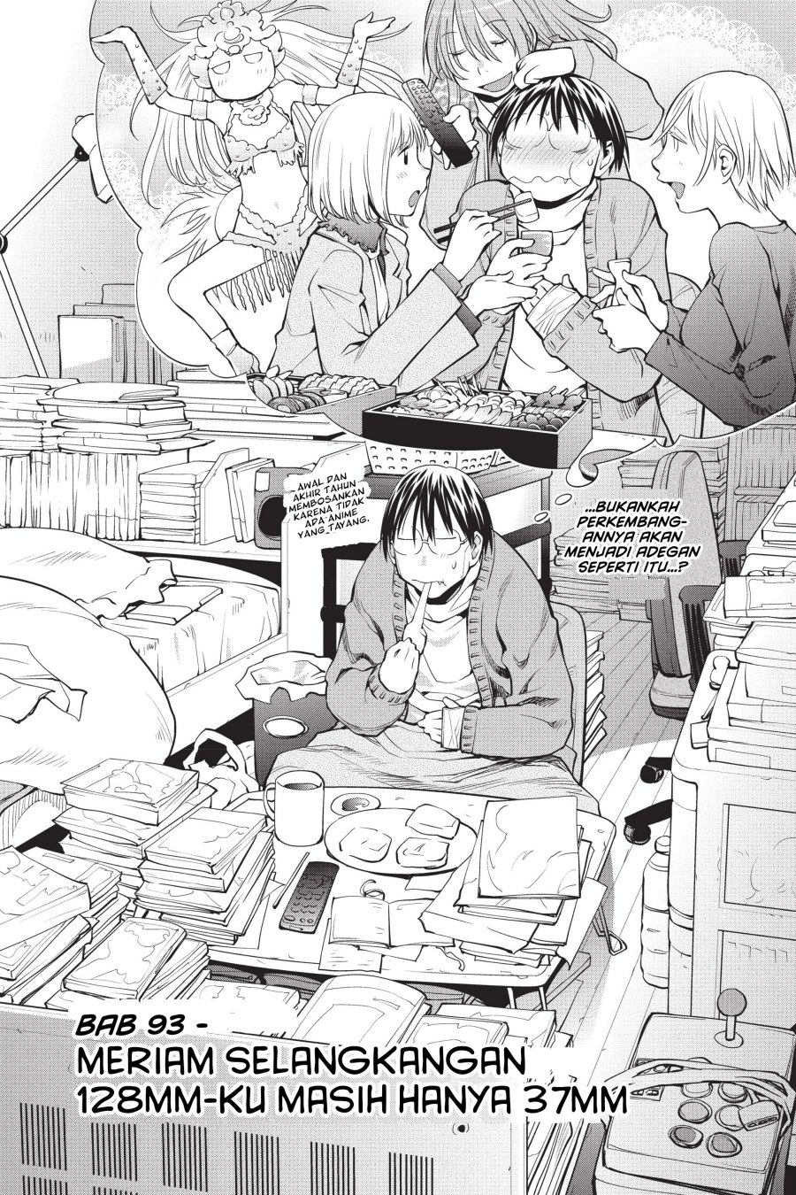 Genshiken – The Society for the Study of Modern Visual Culture Chapter 93 Bahasa Indonesia