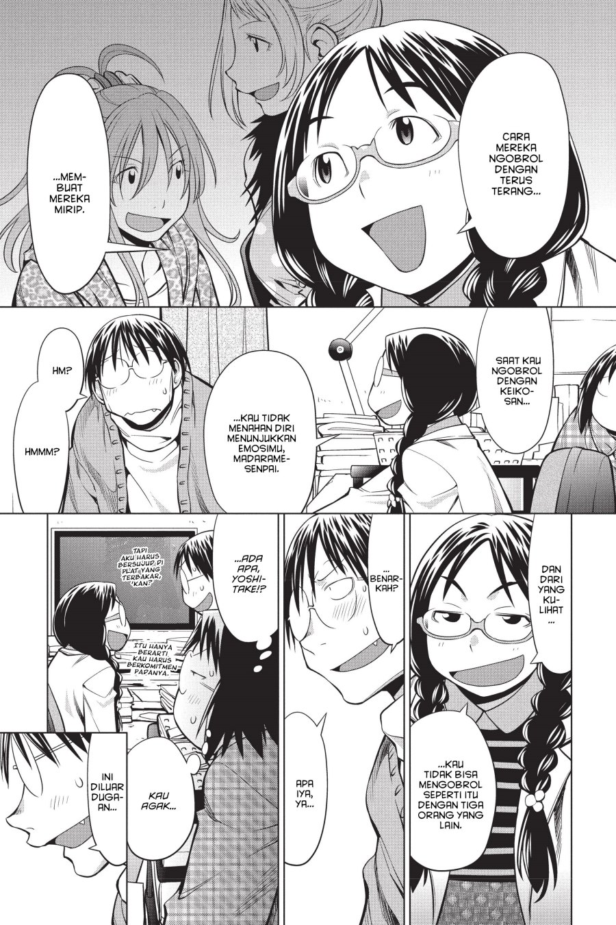 Genshiken – The Society for the Study of Modern Visual Culture Chapter 93 Bahasa Indonesia