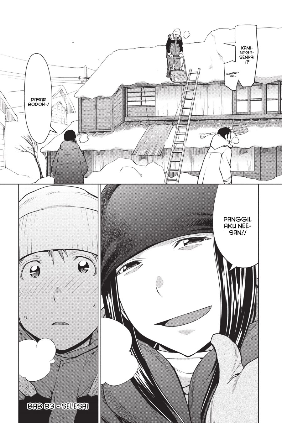 Genshiken – The Society for the Study of Modern Visual Culture Chapter 93 Bahasa Indonesia