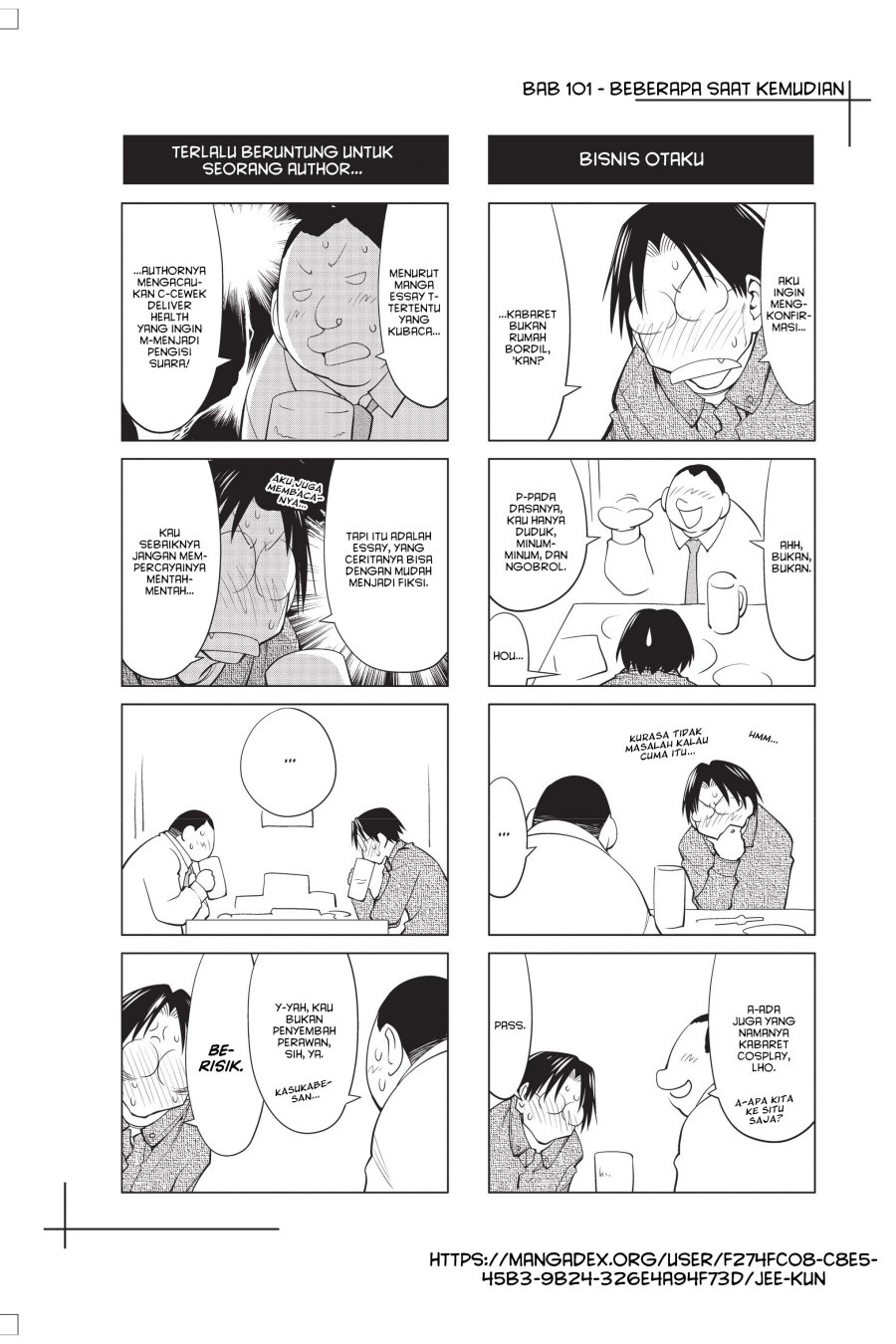 Genshiken – The Society for the Study of Modern Visual Culture chapter 101