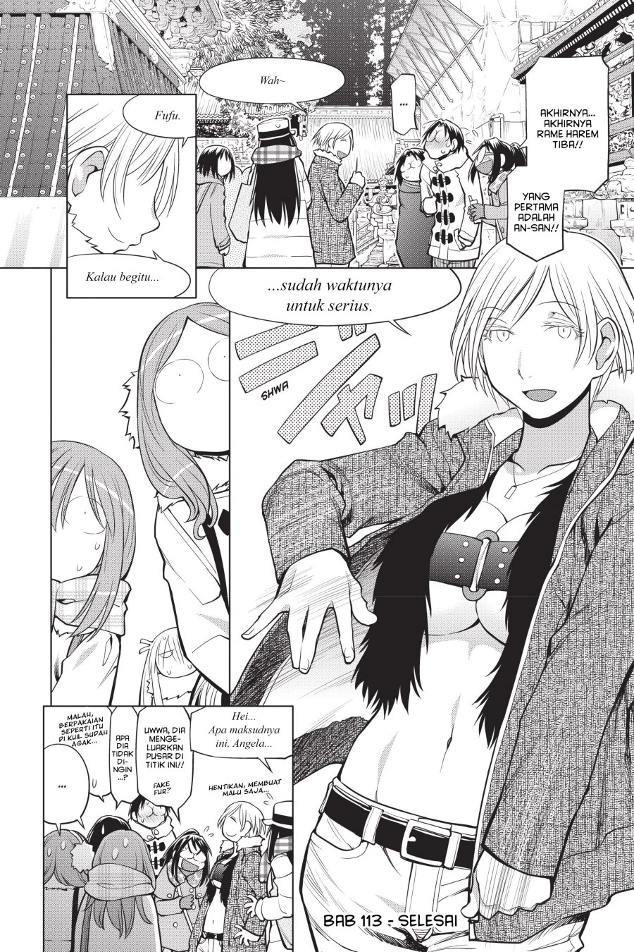 Genshiken – The Society for the Study of Modern Visual Culture Chapter 113 Bahasa Indonesia