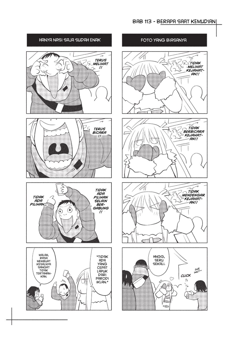 Genshiken – The Society for the Study of Modern Visual Culture Chapter 113 Bahasa Indonesia