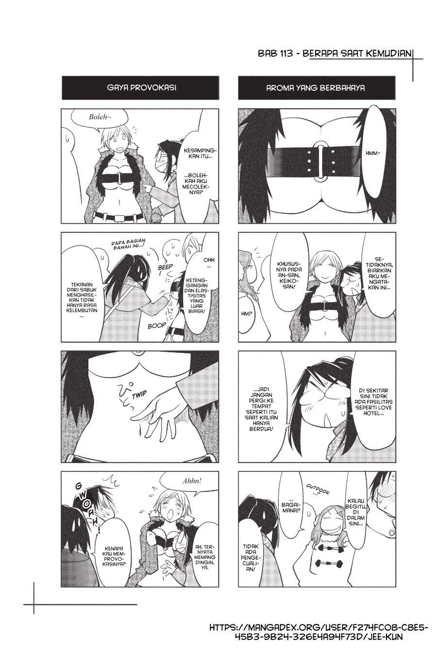 Genshiken – The Society for the Study of Modern Visual Culture Chapter 113 Bahasa Indonesia