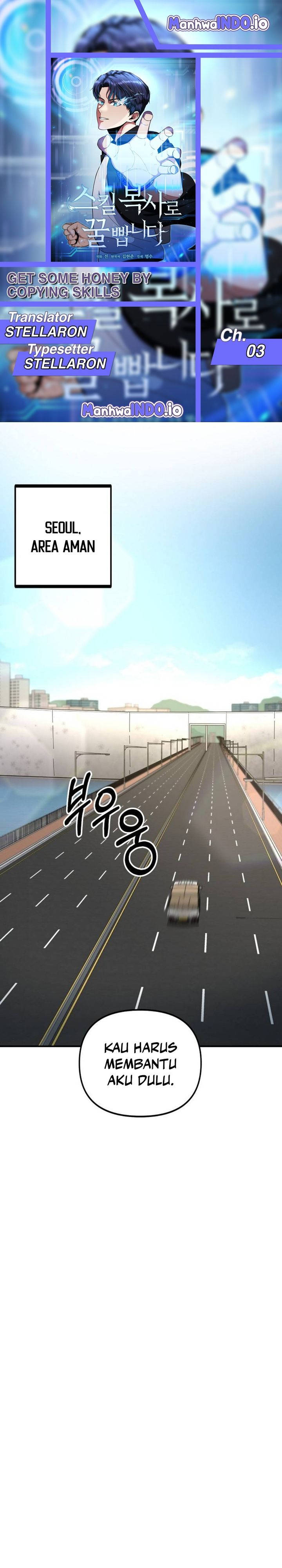 Get Some Honey by Copying Skills Chapter 03 Bahasa Indonesia