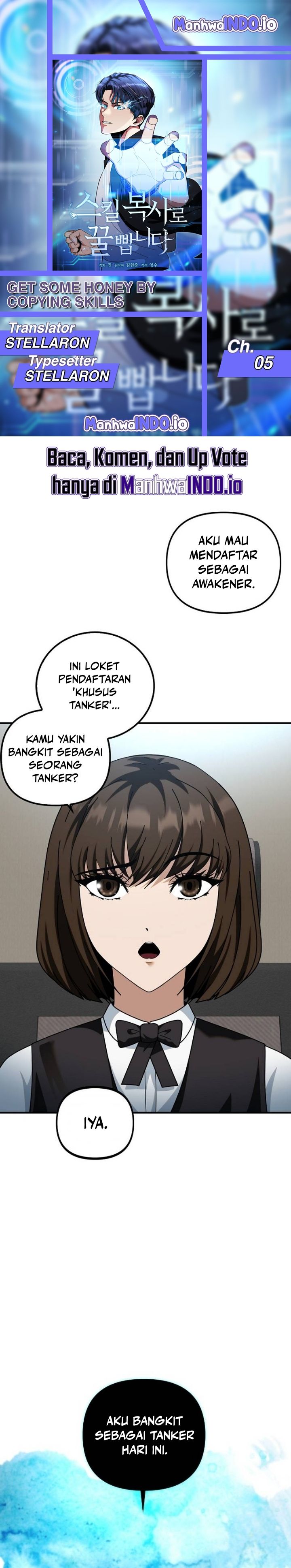 Get Some Honey by Copying Skills Chapter 05 Bahasa Indonesia