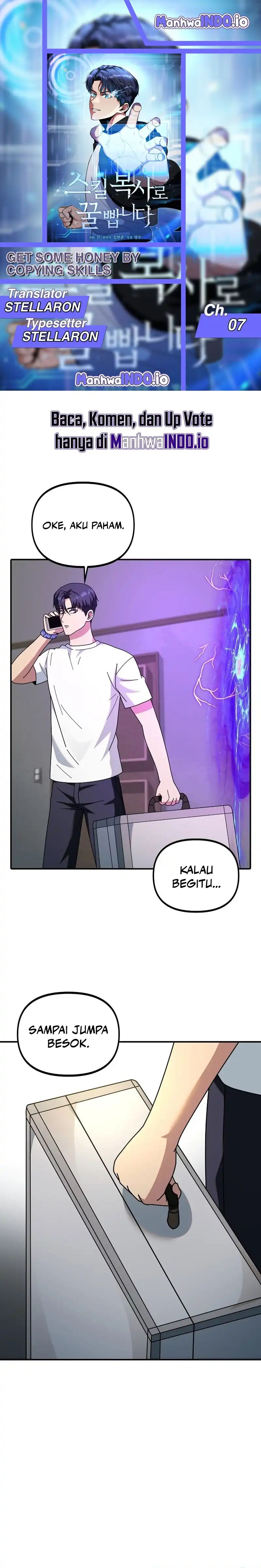 Get Some Honey by Copying Skills chapter 7