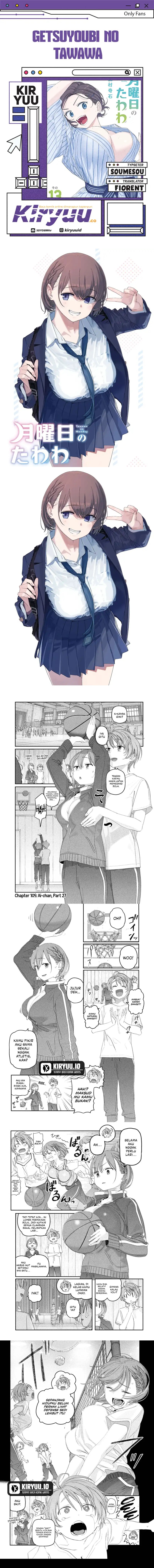 Getsuyoubi no Tawawa (Serialization) Chapter 105 Bahasa Indonesia