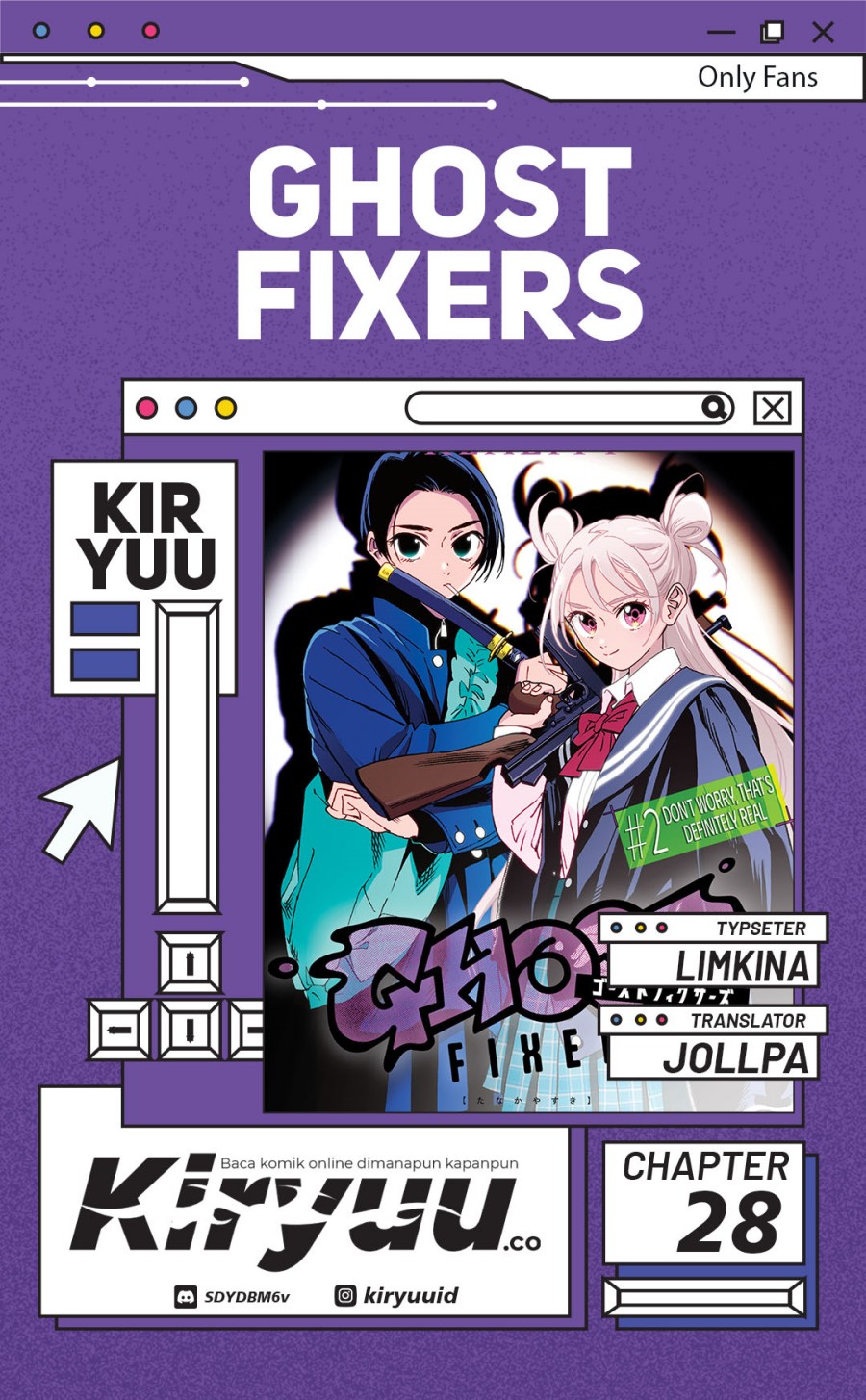 Ghost Fixers Chapter 28 Bahasa Indonesia