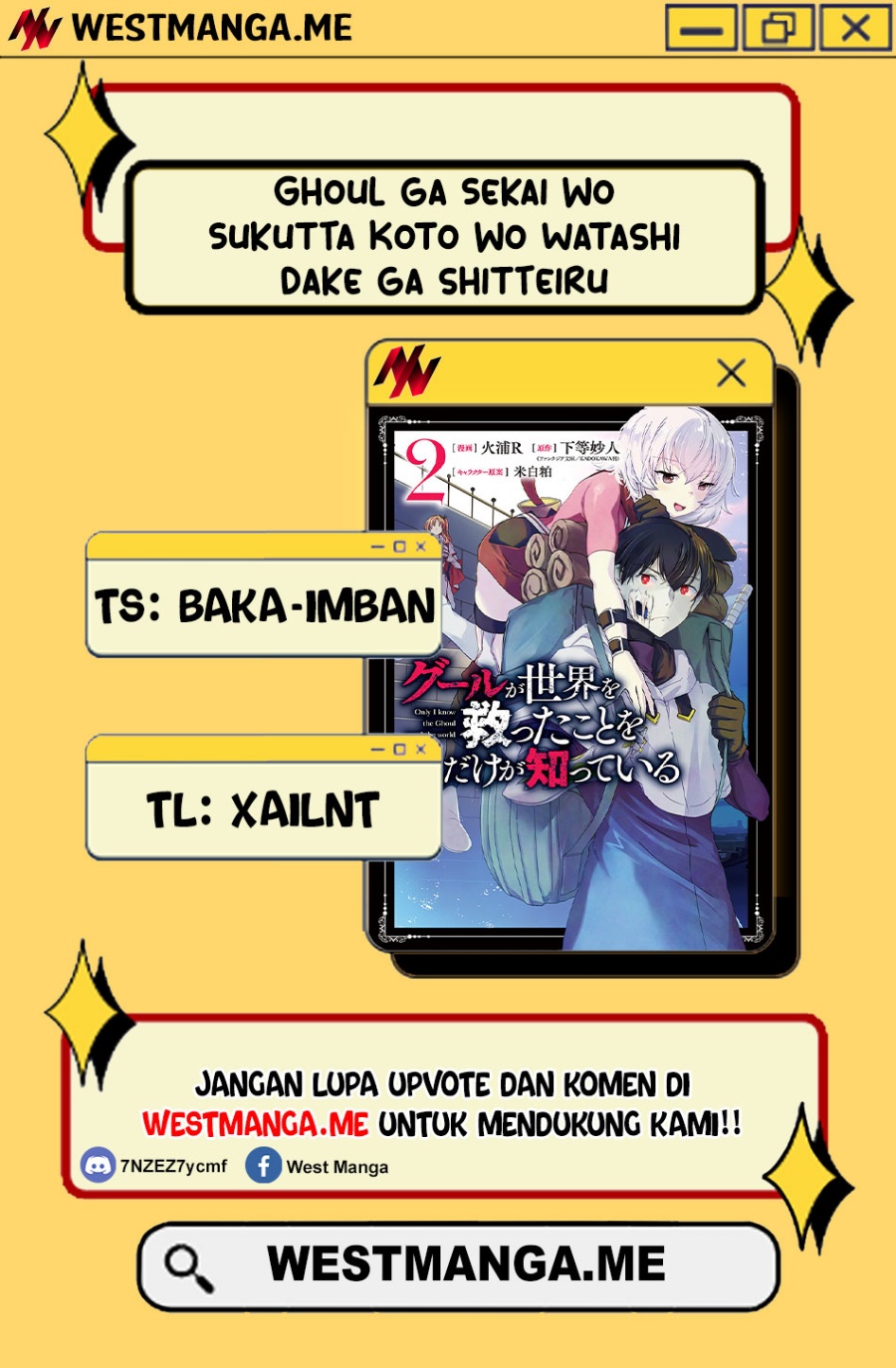 Ghoul ga Sekai wo Sukutta Koto wo Watashi dake ga Shitteiru Chapter 31 Bahasa Indonesia