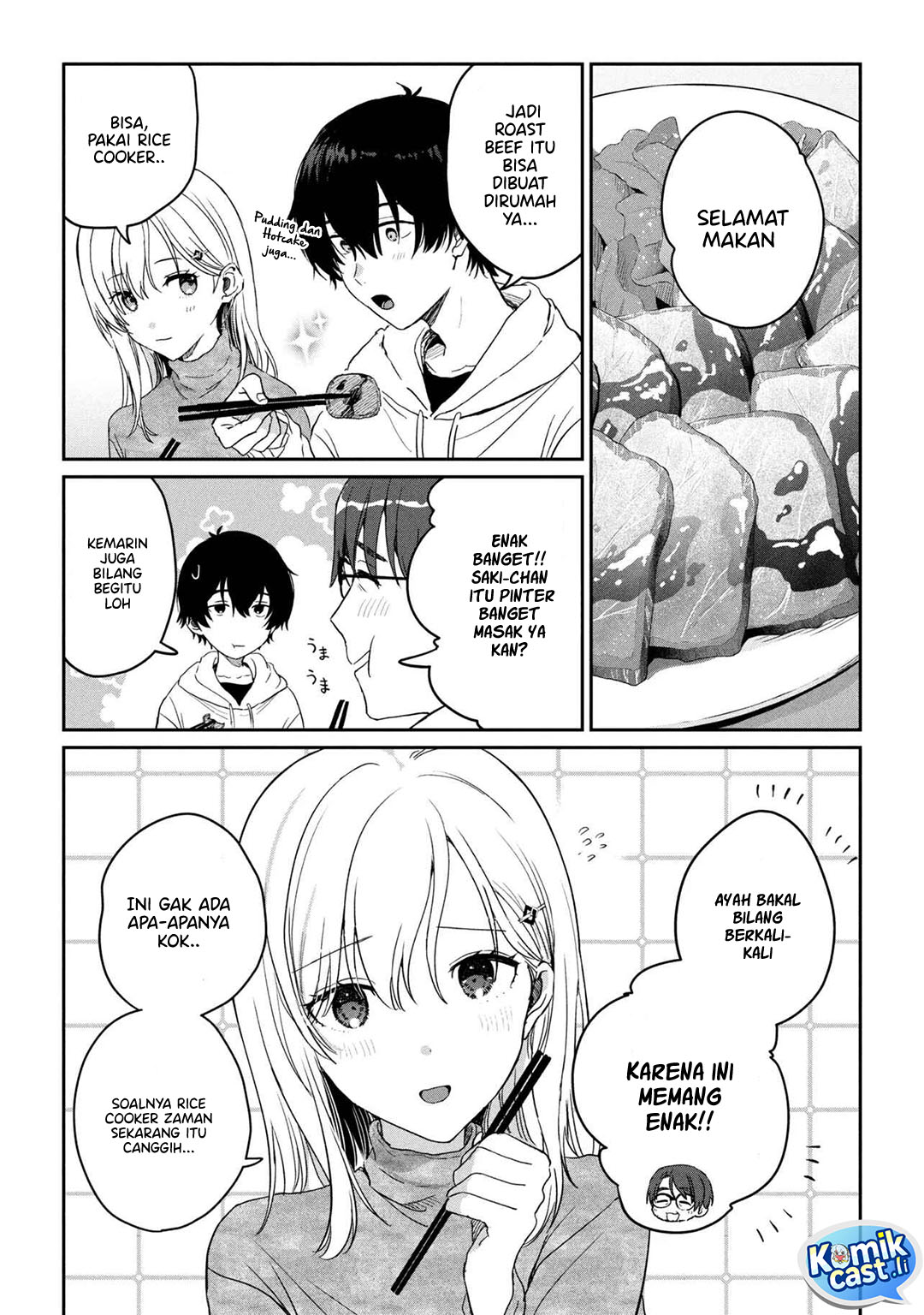 Gimai Seikatsu Chapter 31.2 Bahasa Indonesia