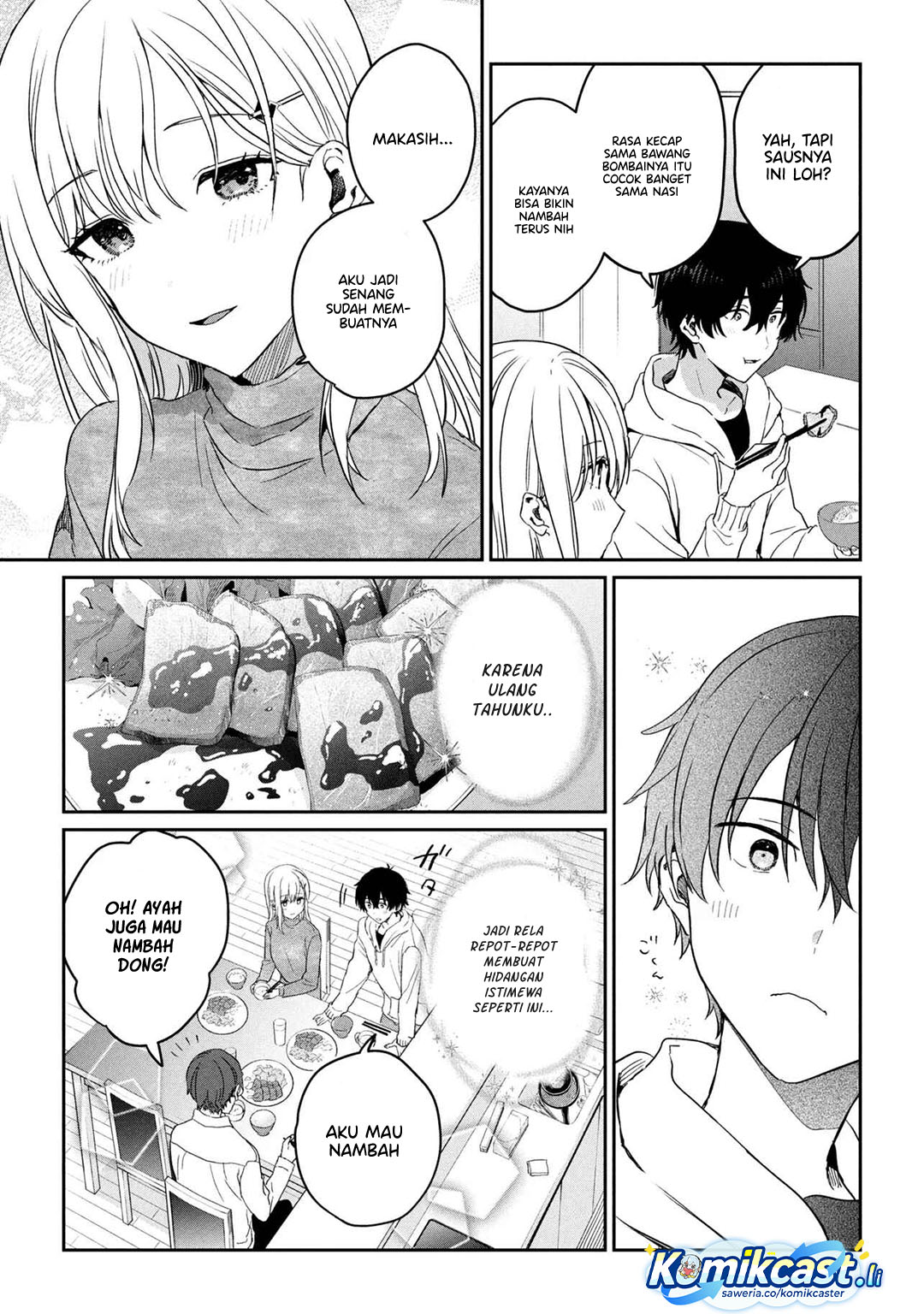 Gimai Seikatsu Chapter 31.2 Bahasa Indonesia