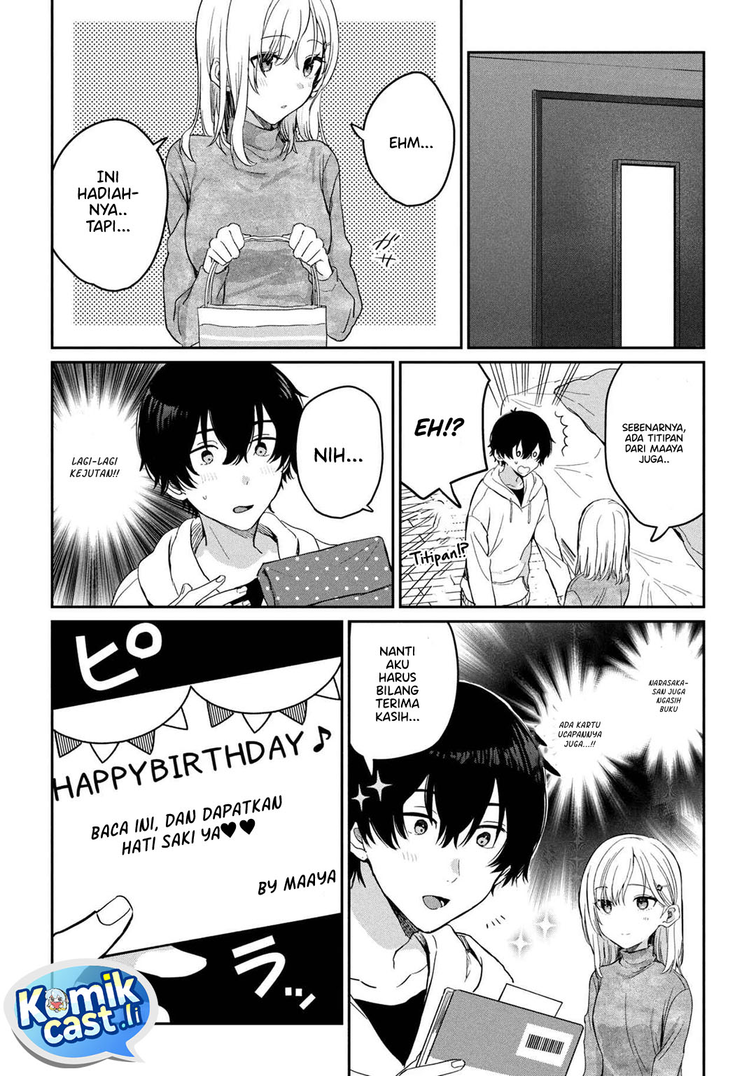 Gimai Seikatsu Chapter 31.2 Bahasa Indonesia