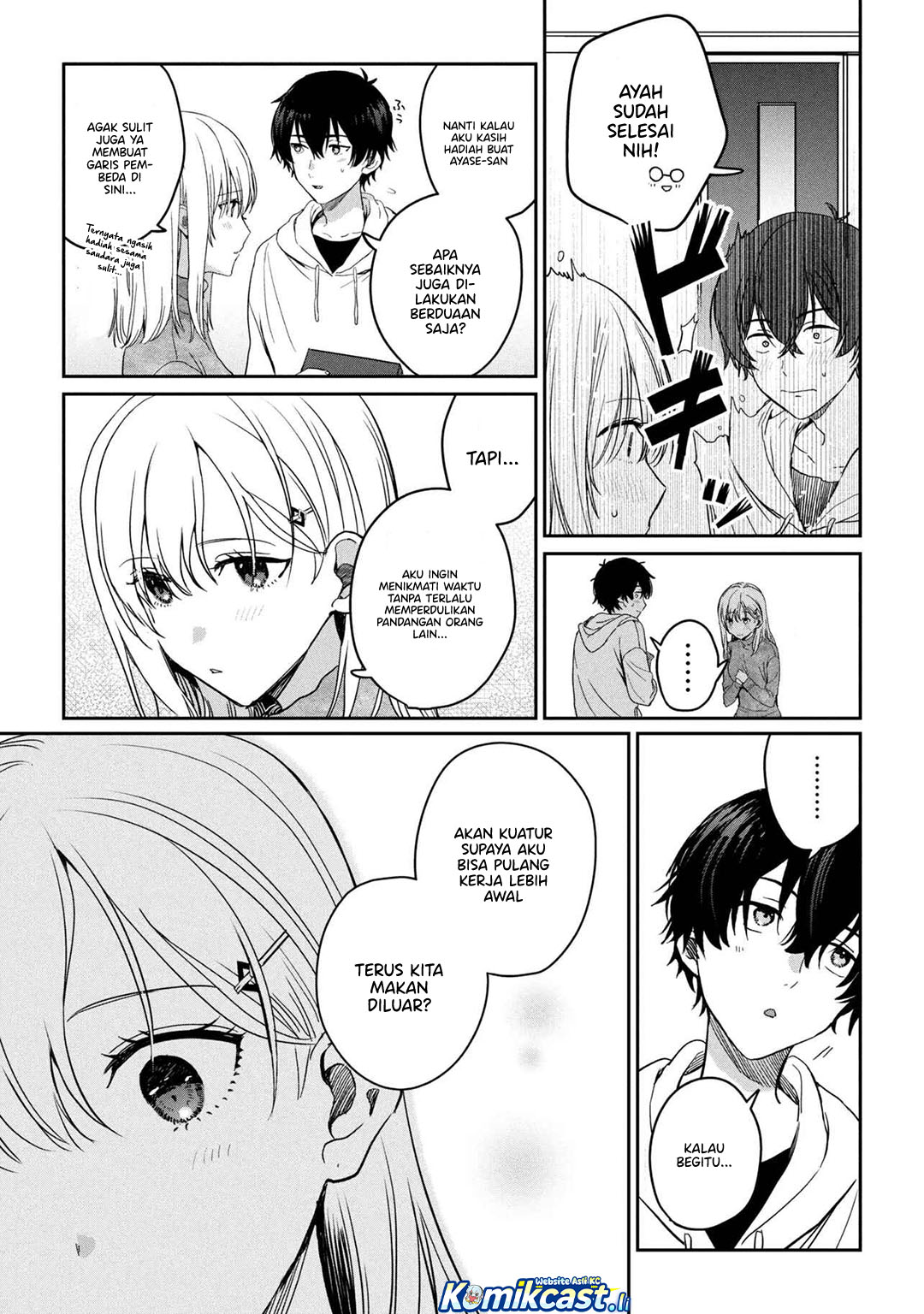 Gimai Seikatsu Chapter 31.2 Bahasa Indonesia