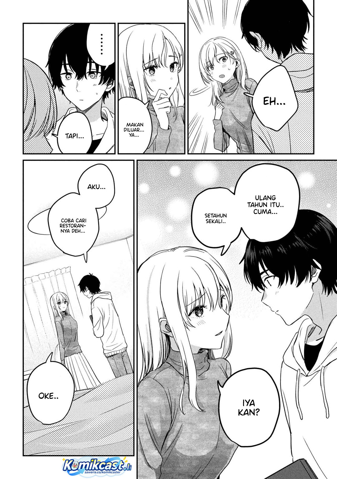 Gimai Seikatsu Chapter 31.2 Bahasa Indonesia