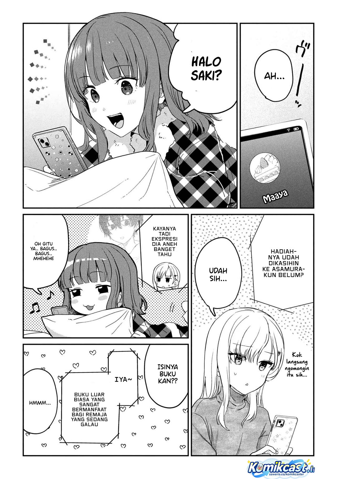 Gimai Seikatsu Chapter 31.2 Bahasa Indonesia