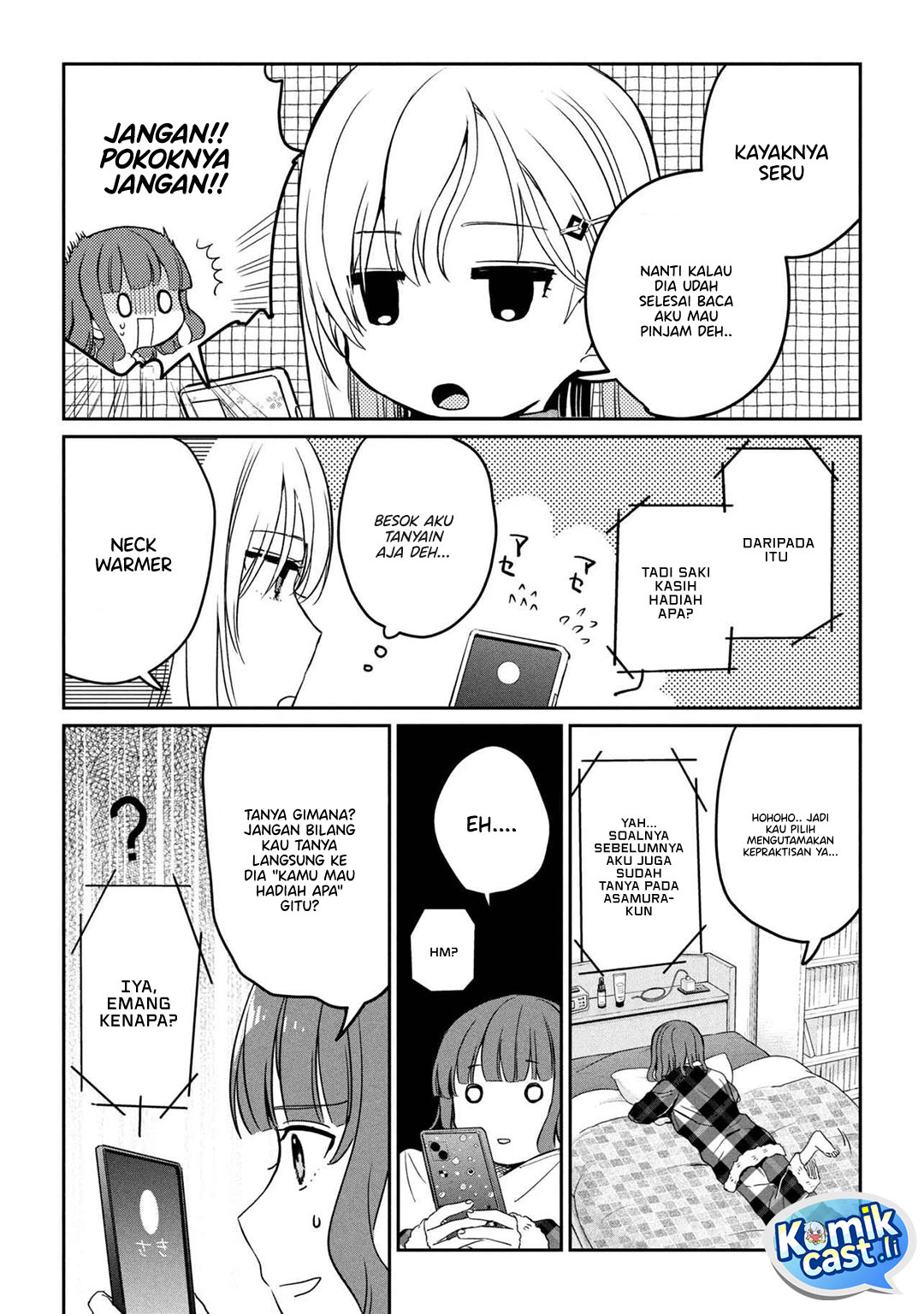 Gimai Seikatsu Chapter 31.2 Bahasa Indonesia