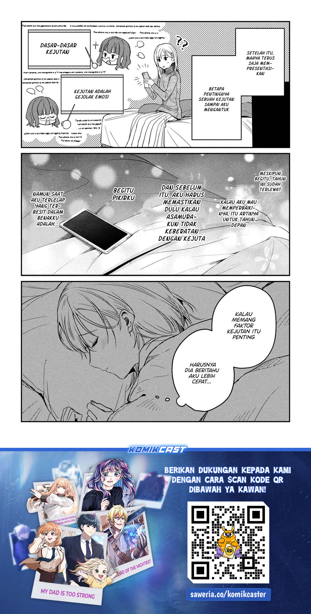 Gimai Seikatsu Chapter 31.2 Bahasa Indonesia