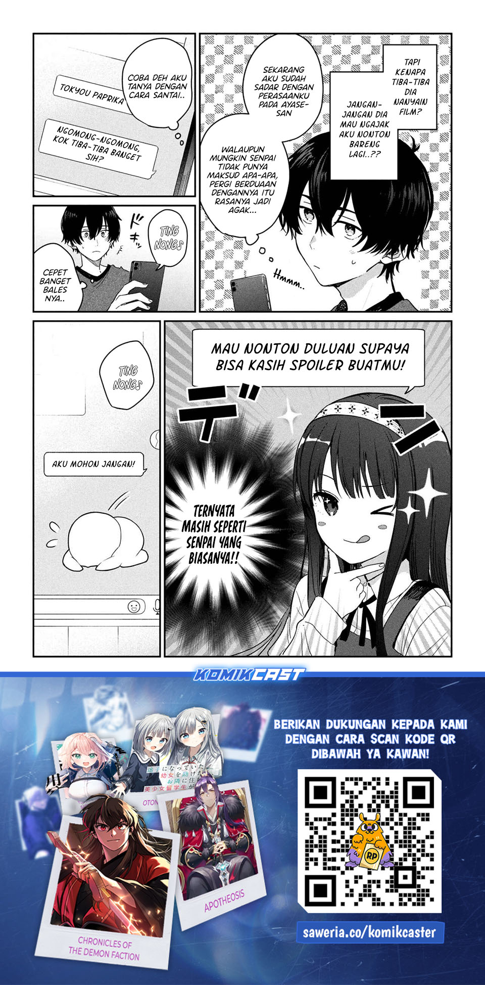 Dilarang COPAS - situs resmi www.mangacanblog.com - Komik gimai seikatsu 032.2 - chapter 32.2 33.2 Indonesia gimai seikatsu 032.2 - chapter 32.2 Terbaru 9|Baca Manga Komik Indonesia|Mangacan