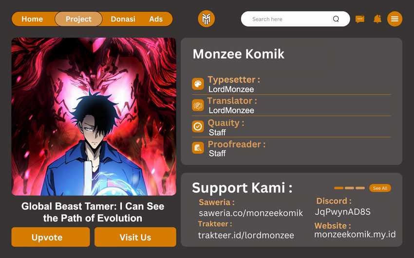Global Beast Tamer: I Can See the Path of Evolution chapter 6