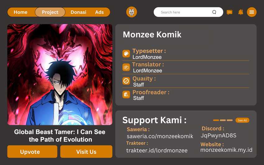Global Beast Tamer: I Can See the Path of Evolution chapter 7