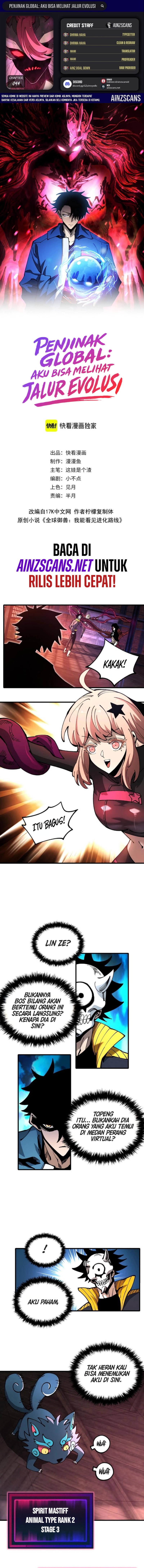 Global Beast Tamer: I Can See the Path of Evolution Chapter 44 Bahasa Indonesia