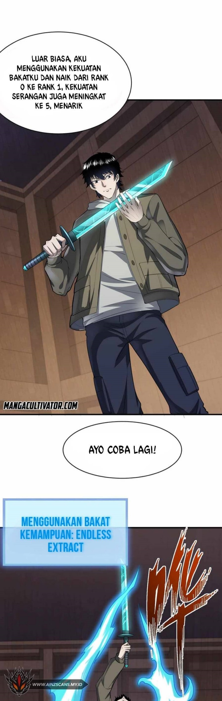 Global Mayhem: Awakening SSS-Class Talent at the Start! Chapter 02 Bahasa Indonesia