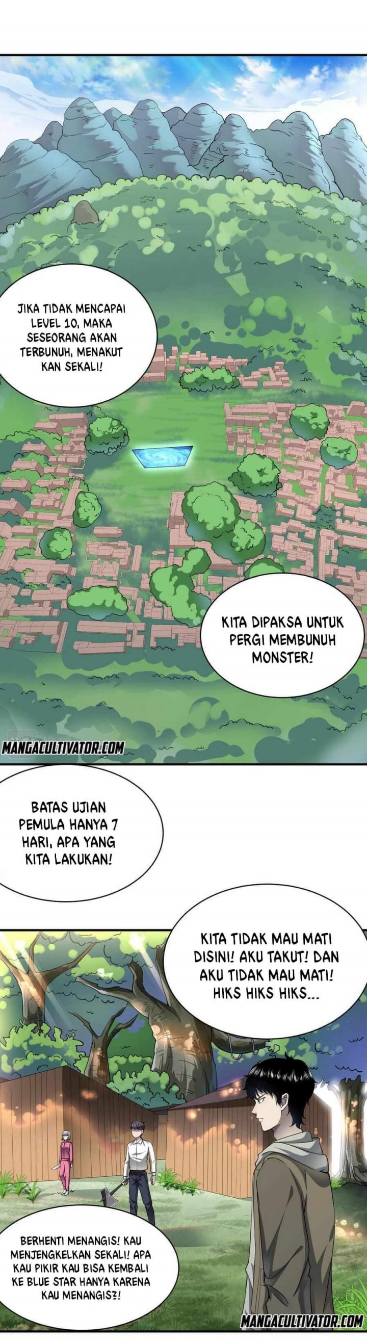 Global Mayhem: Awakening SSS-Class Talent at the Start! Chapter 02 Bahasa Indonesia