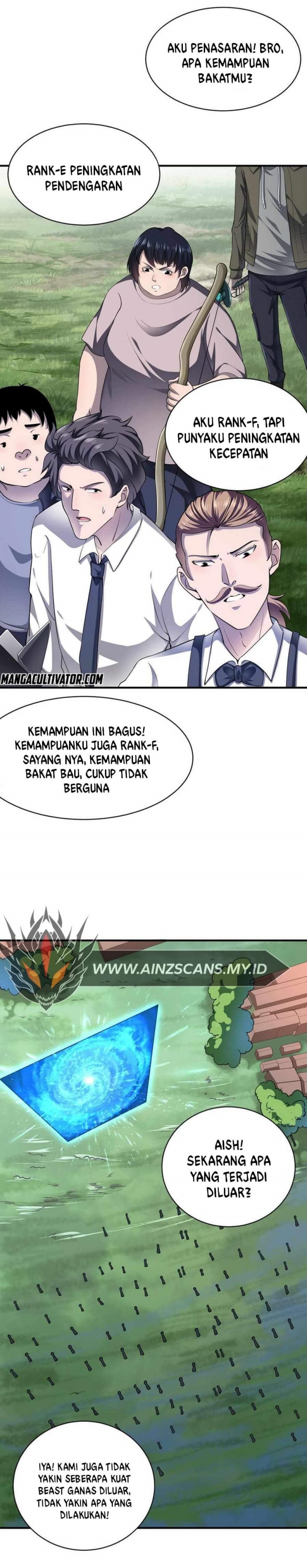 Global Mayhem: Awakening SSS-Class Talent at the Start! Chapter 02 Bahasa Indonesia