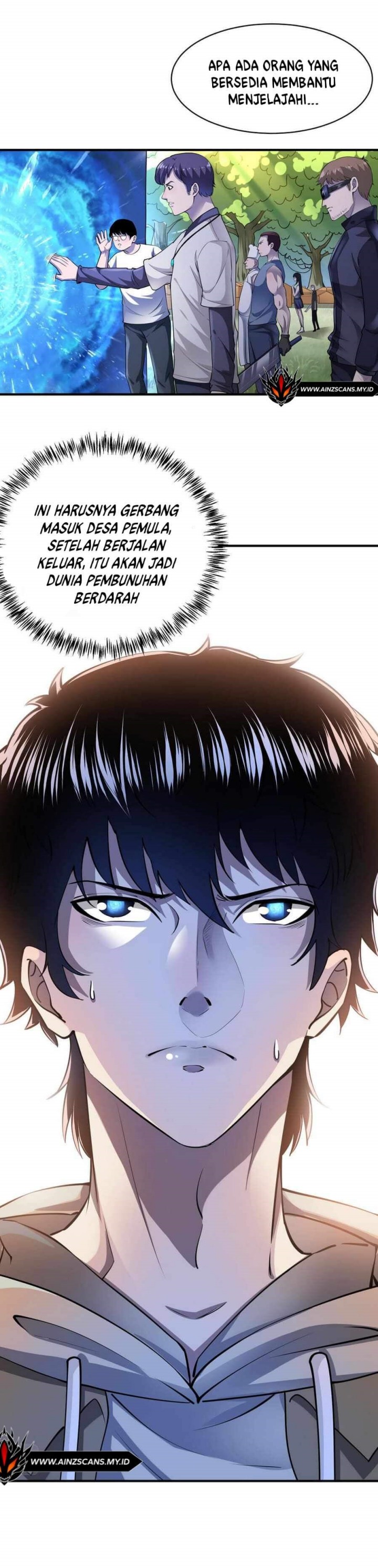 Global Mayhem: Awakening SSS-Class Talent at the Start! Chapter 02 Bahasa Indonesia