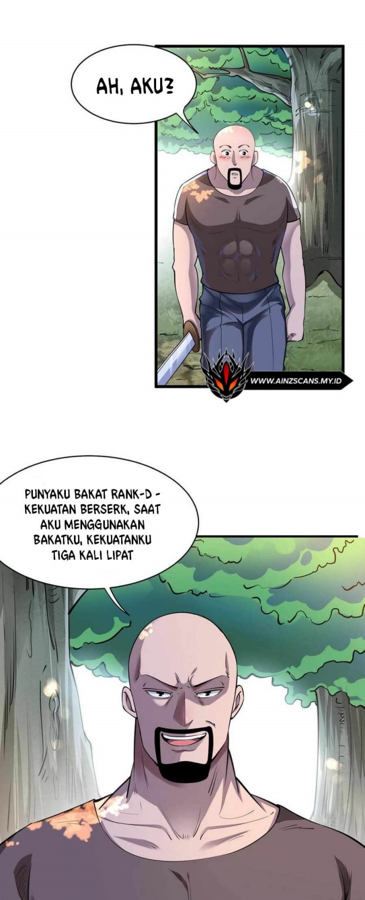 Global Mayhem: Awakening SSS-Class Talent at the Start! Chapter 02 Bahasa Indonesia