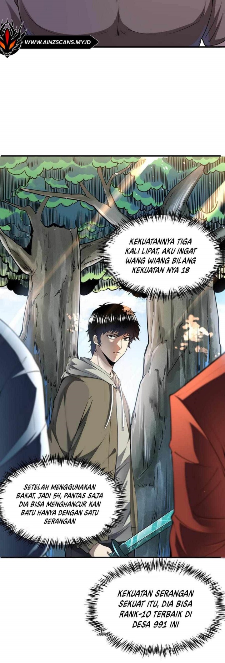 Global Mayhem: Awakening SSS-Class Talent at the Start! Chapter 02 Bahasa Indonesia