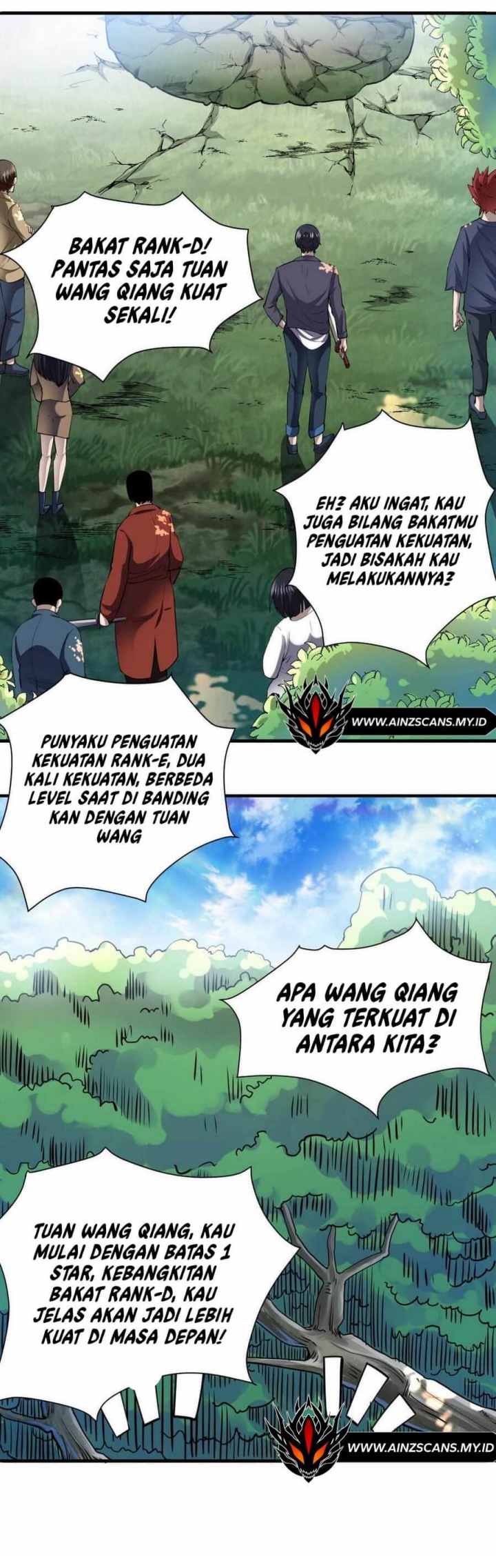 Global Mayhem: Awakening SSS-Class Talent at the Start! Chapter 02 Bahasa Indonesia
