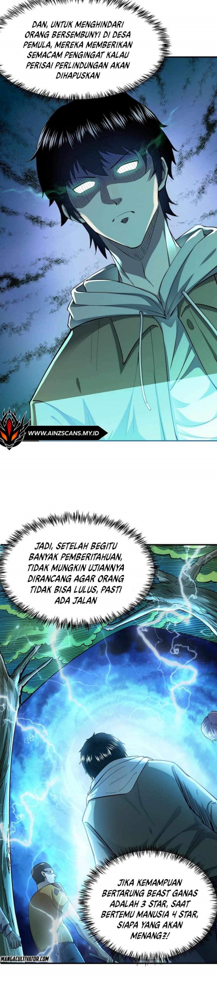 Global Mayhem: Awakening SSS-Class Talent at the Start! Chapter 02 Bahasa Indonesia