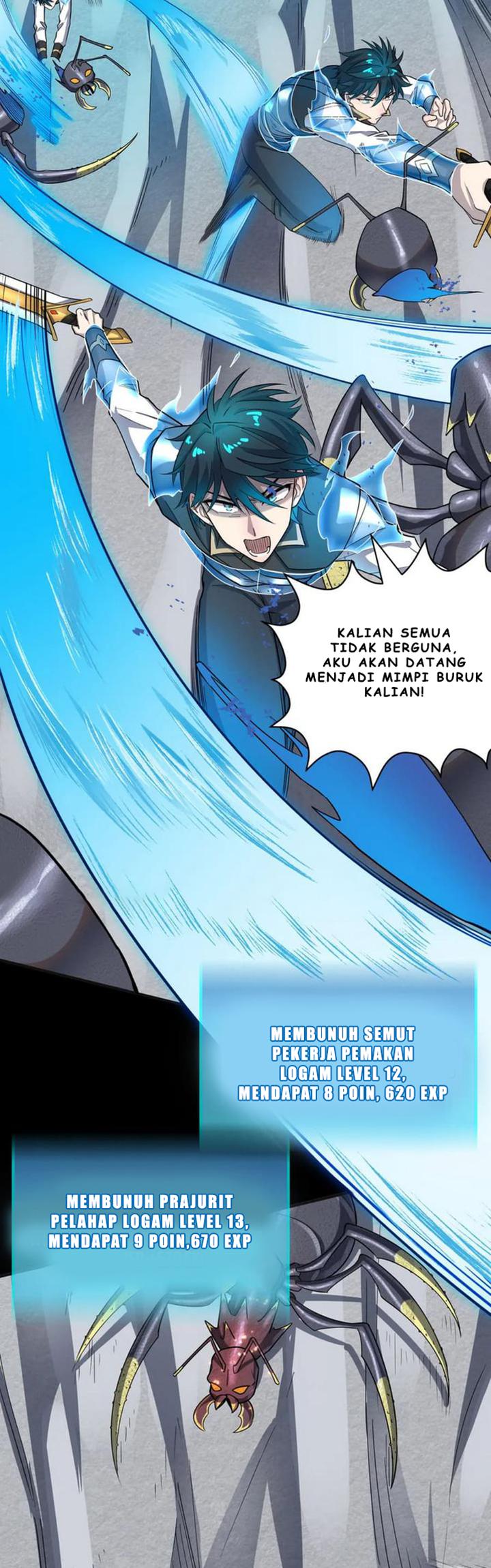 Global Mayhem: Awakening SSS-Class Talent at the Start! Chapter 21 Bahasa Indonesia