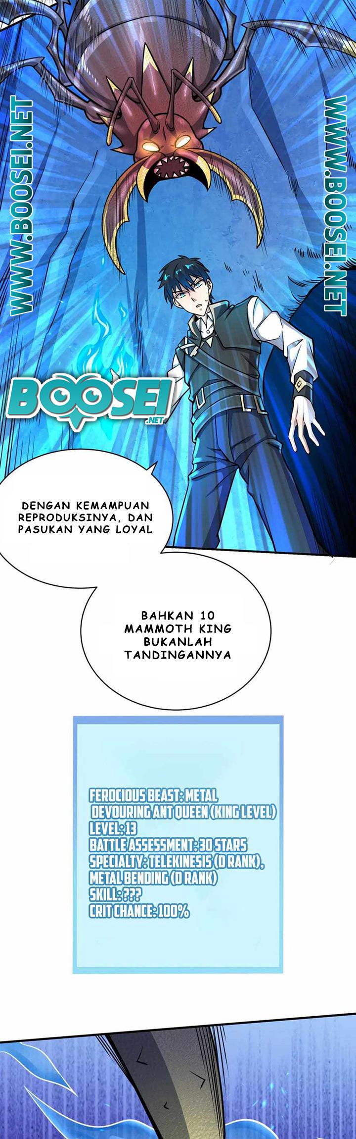 Global Mayhem: Awakening SSS-Class Talent at the Start! Chapter 21 Bahasa Indonesia