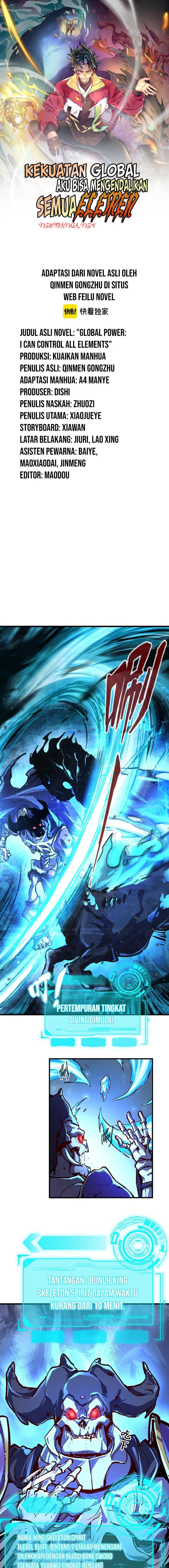 Global Power: I Can Control All The Elements chapter 8