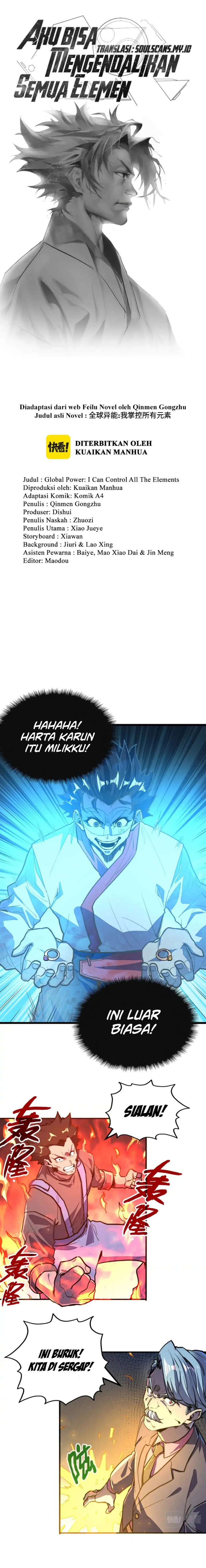 Global Power: I Can Control All The Elements Chapter 31 Bahasa Indonesia
