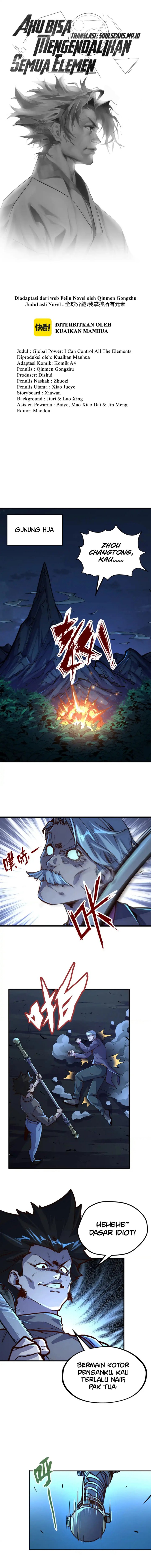 Global Power: I Can Control All The Elements Chapter 32 Bahasa Indonesia