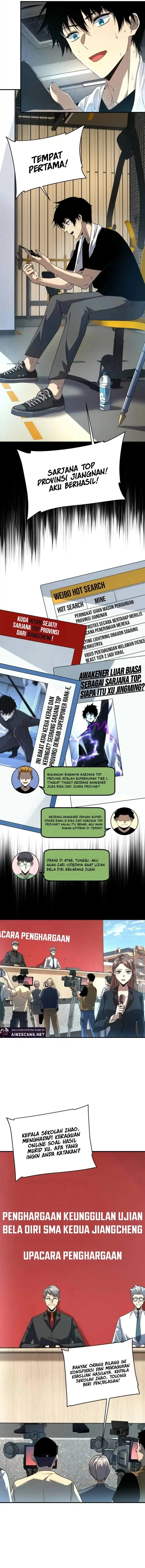Global Superpowers: Awakening the Zixiao Divine Thunder at the Beginning Chapter 10 Bahasa Indonesia
