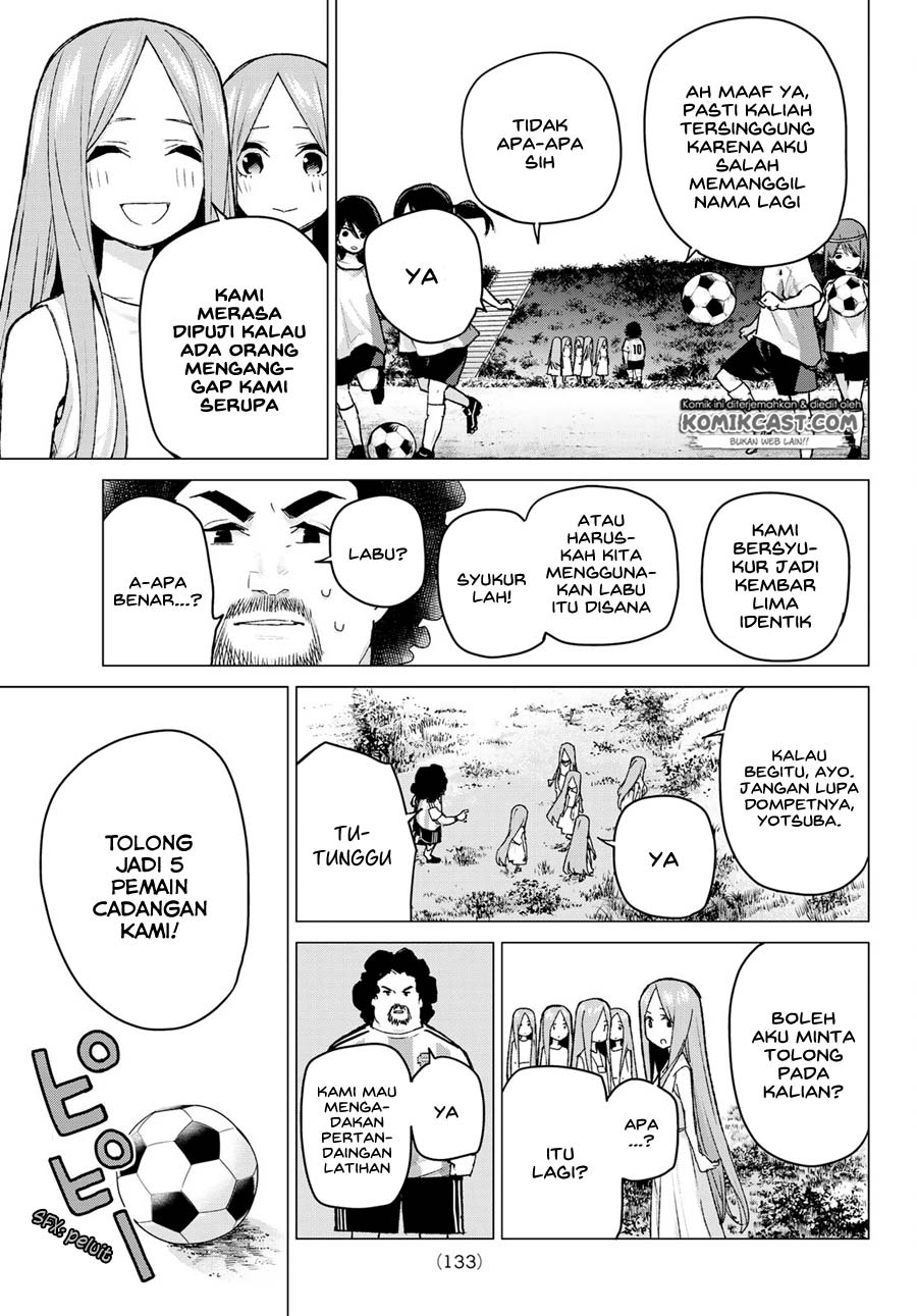 Go-toubun no Hanayome Chapter 87 Bahasa Indonesia