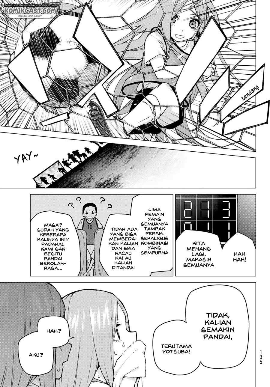 Go-toubun no Hanayome Chapter 87 Bahasa Indonesia