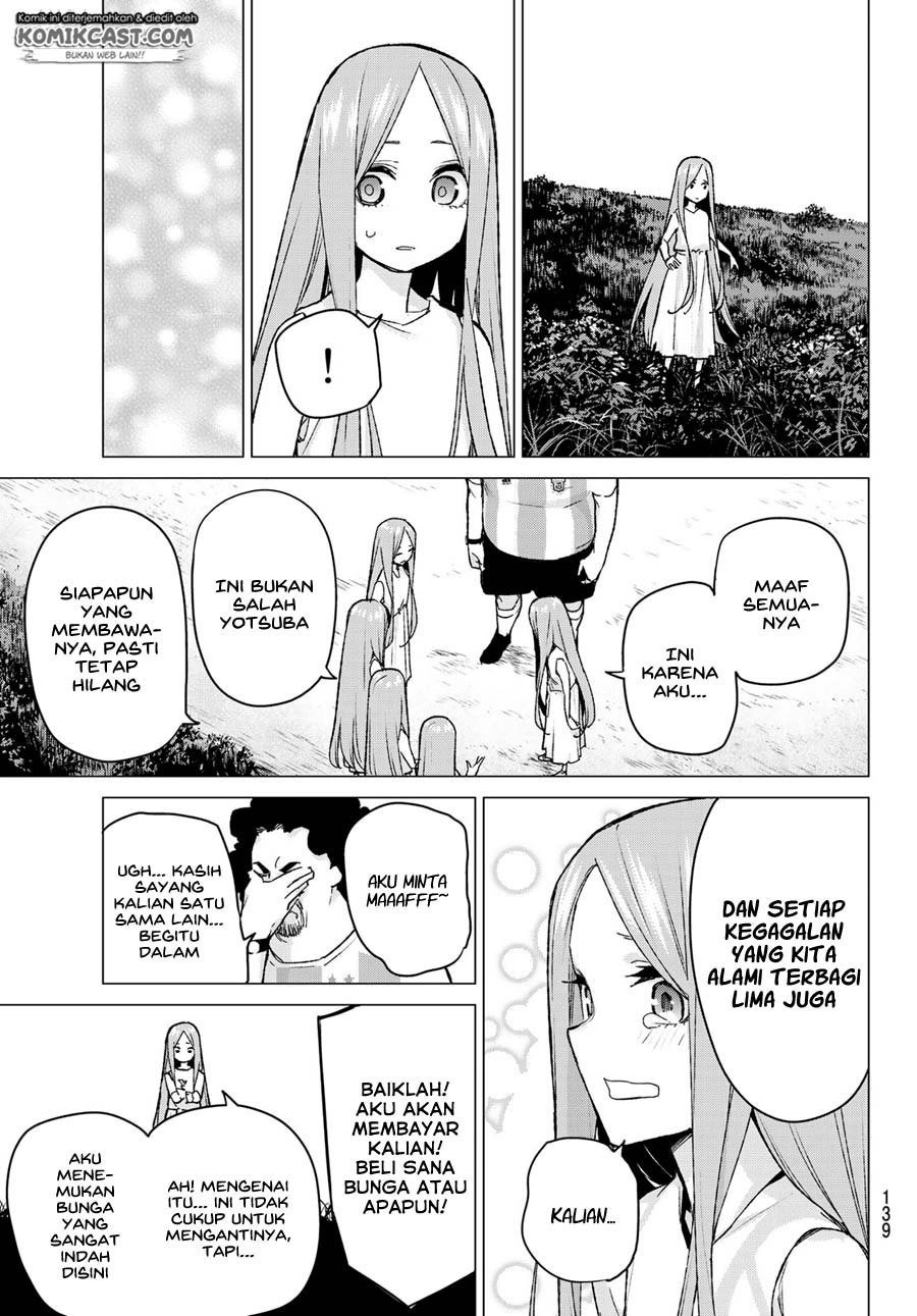 Go-toubun no Hanayome Chapter 87 Bahasa Indonesia